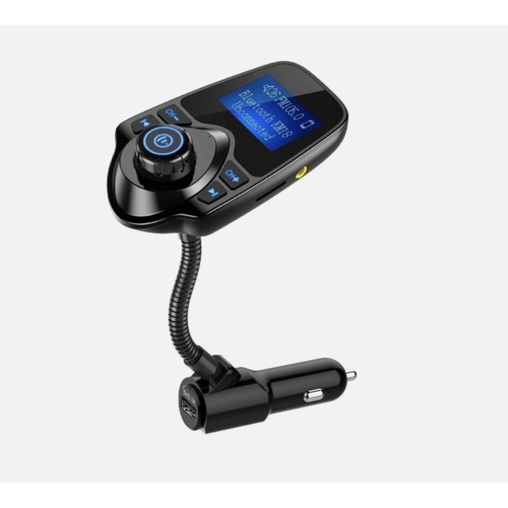 Nulaxy KM18‎ Bluetooth FM Transmitter Car Wireless Radio Adapter USB Charger